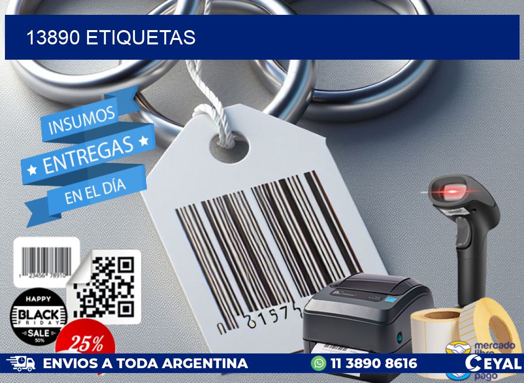 13890 ETIQUETAS