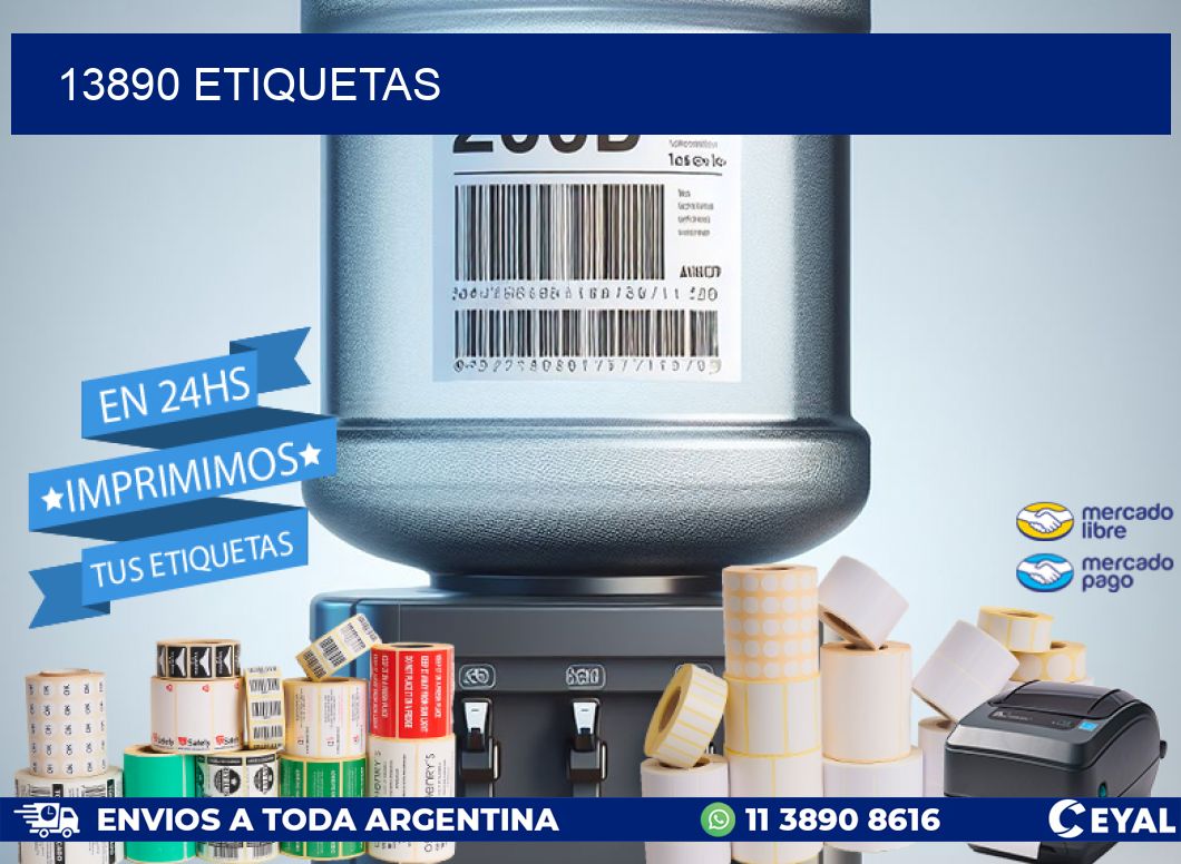 13890 ETIQUETAS