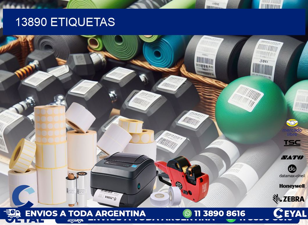 13890 ETIQUETAS