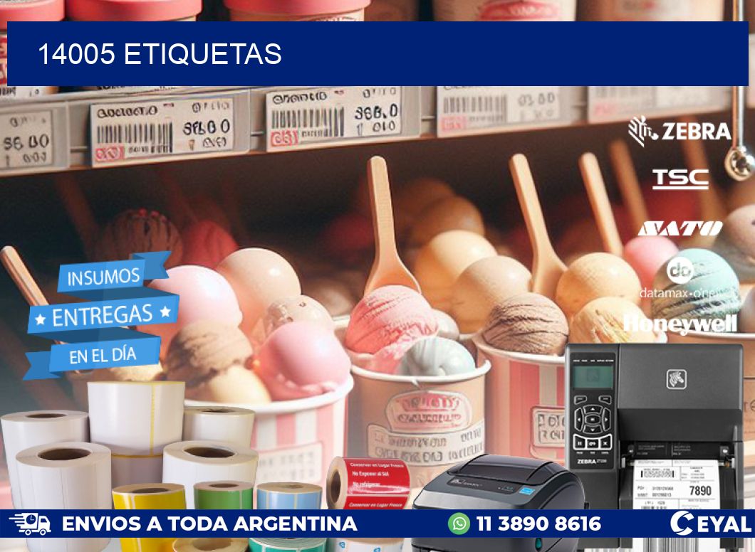 14005 ETIQUETAS
