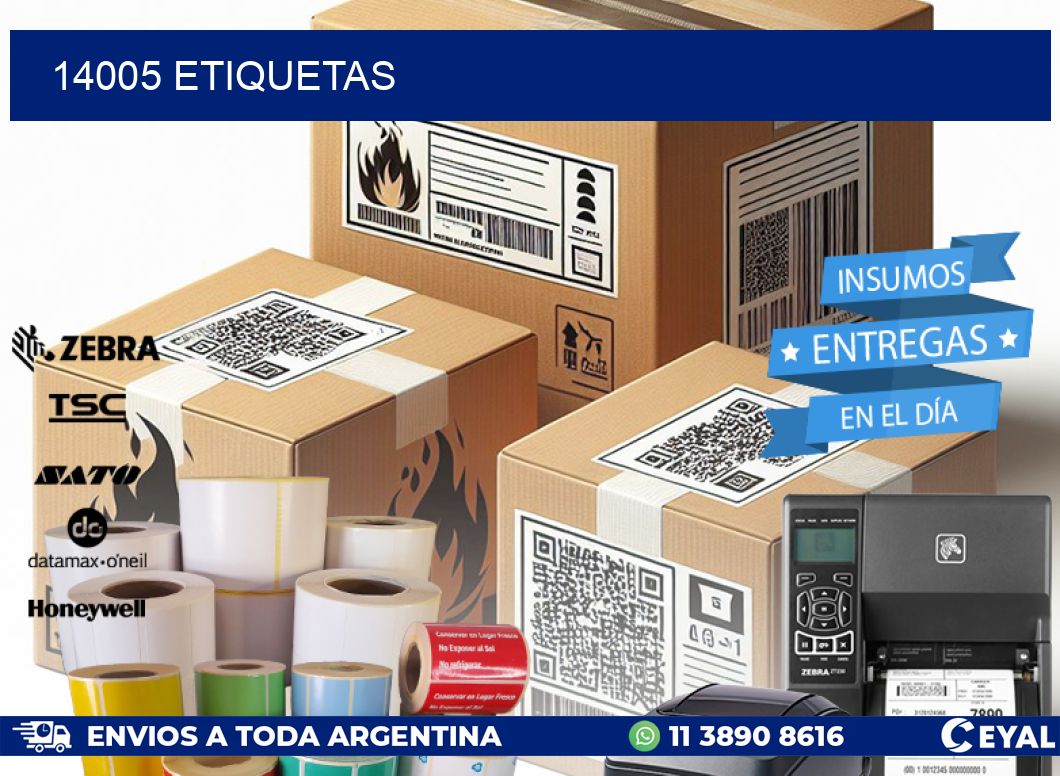 14005 ETIQUETAS