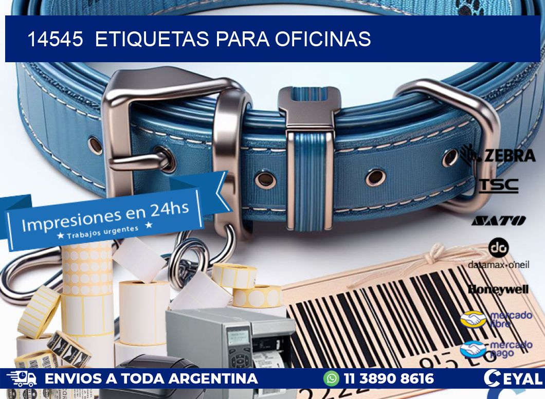 14545 ETIQUETAS PARA OFICINAS