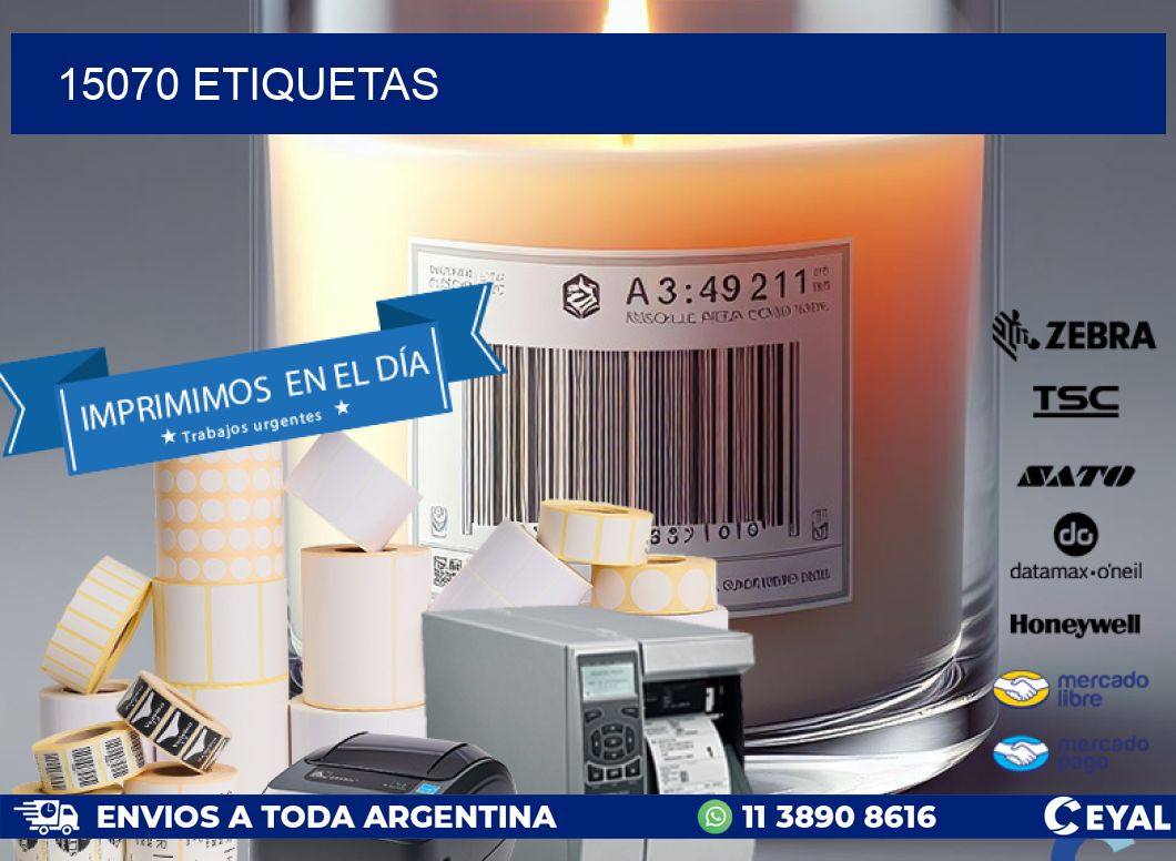 15070 ETIQUETAS