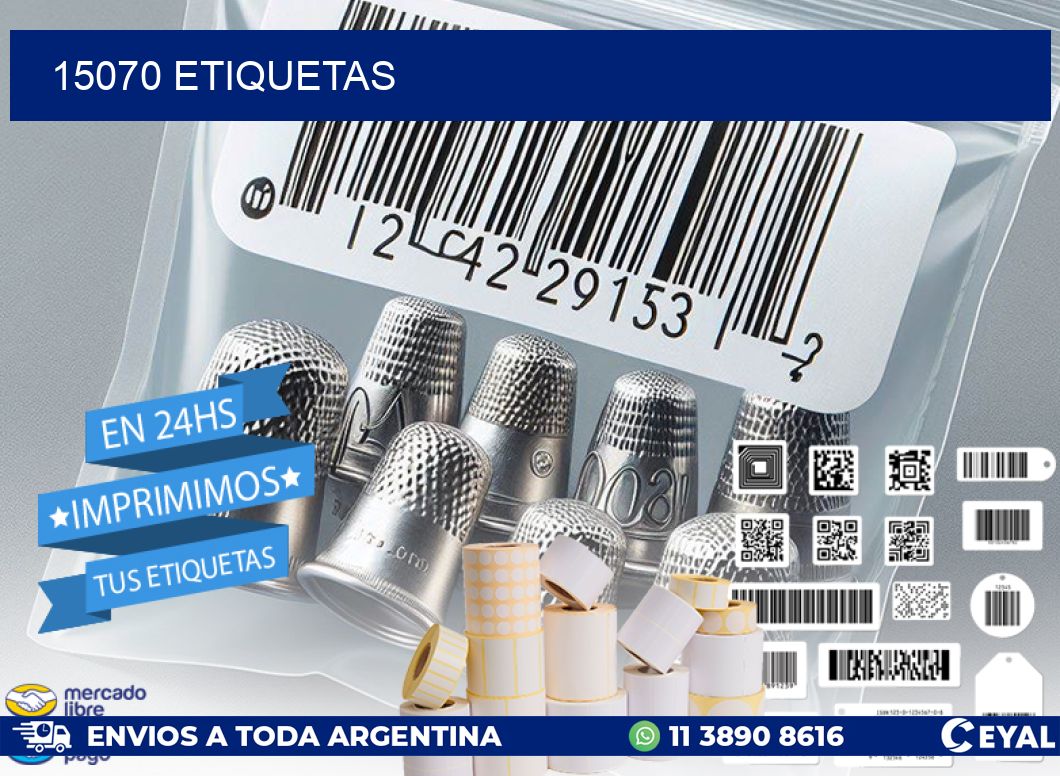 15070 ETIQUETAS
