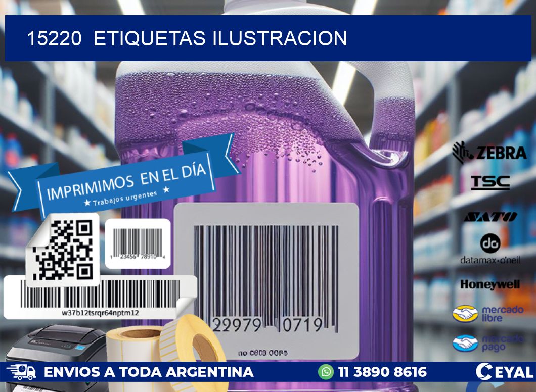 15220 ETIQUETAS ILUSTRACION