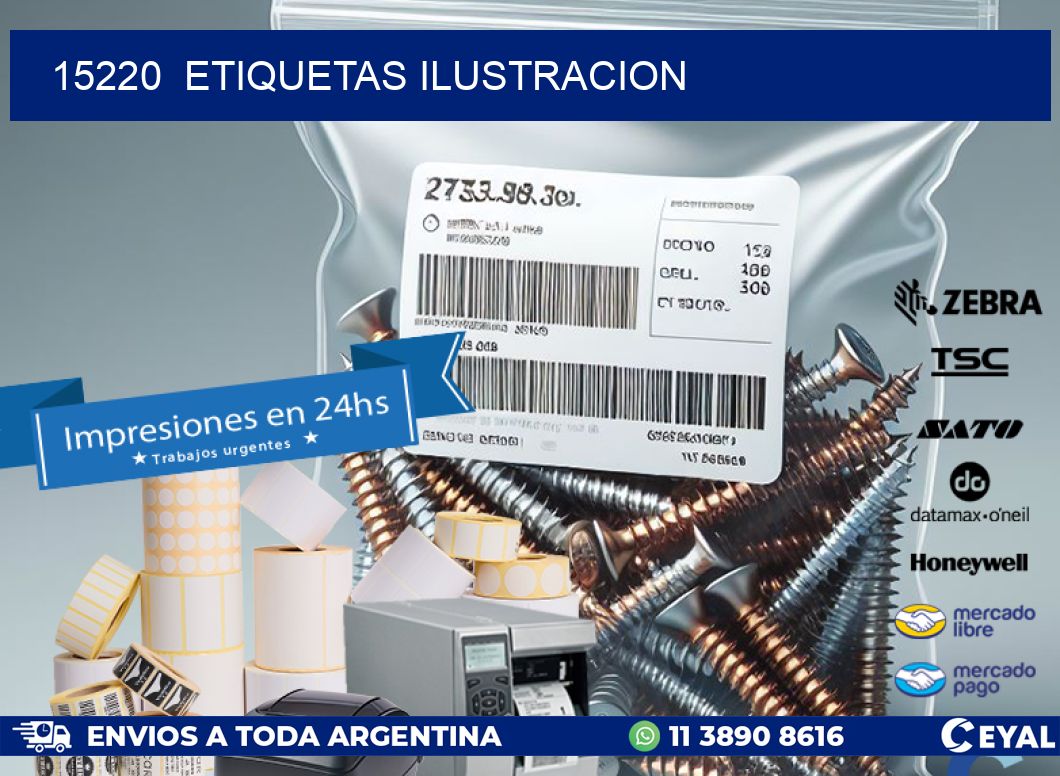 15220 ETIQUETAS ILUSTRACION
