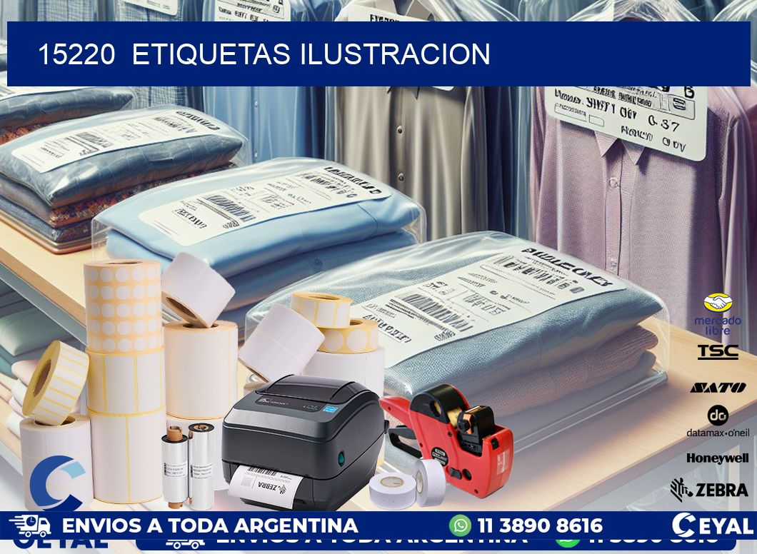 15220 ETIQUETAS ILUSTRACION