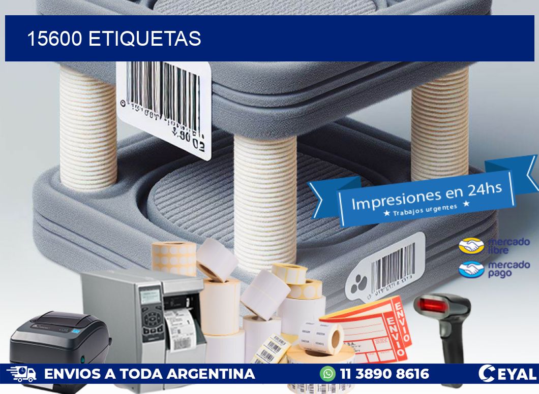 15600 ETIQUETAS