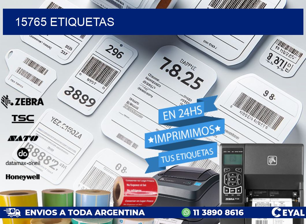 15765 ETIQUETAS