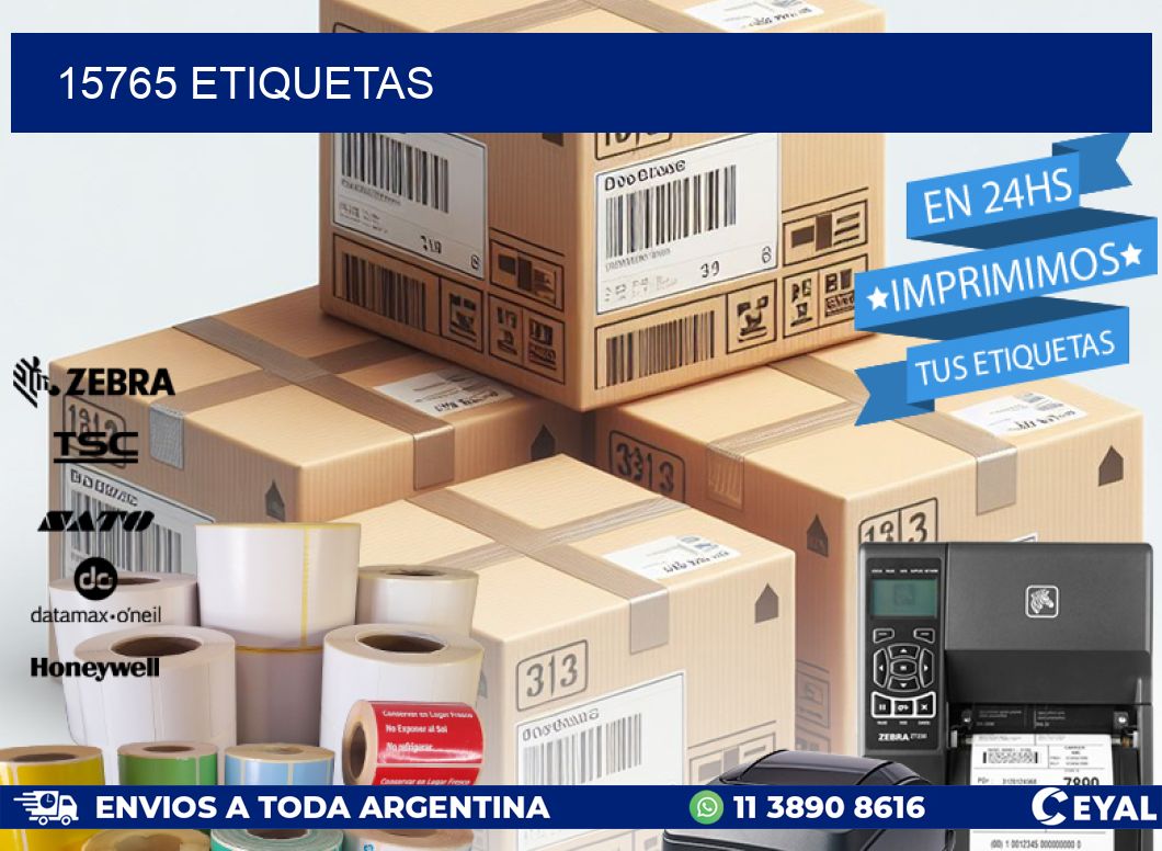 15765 ETIQUETAS