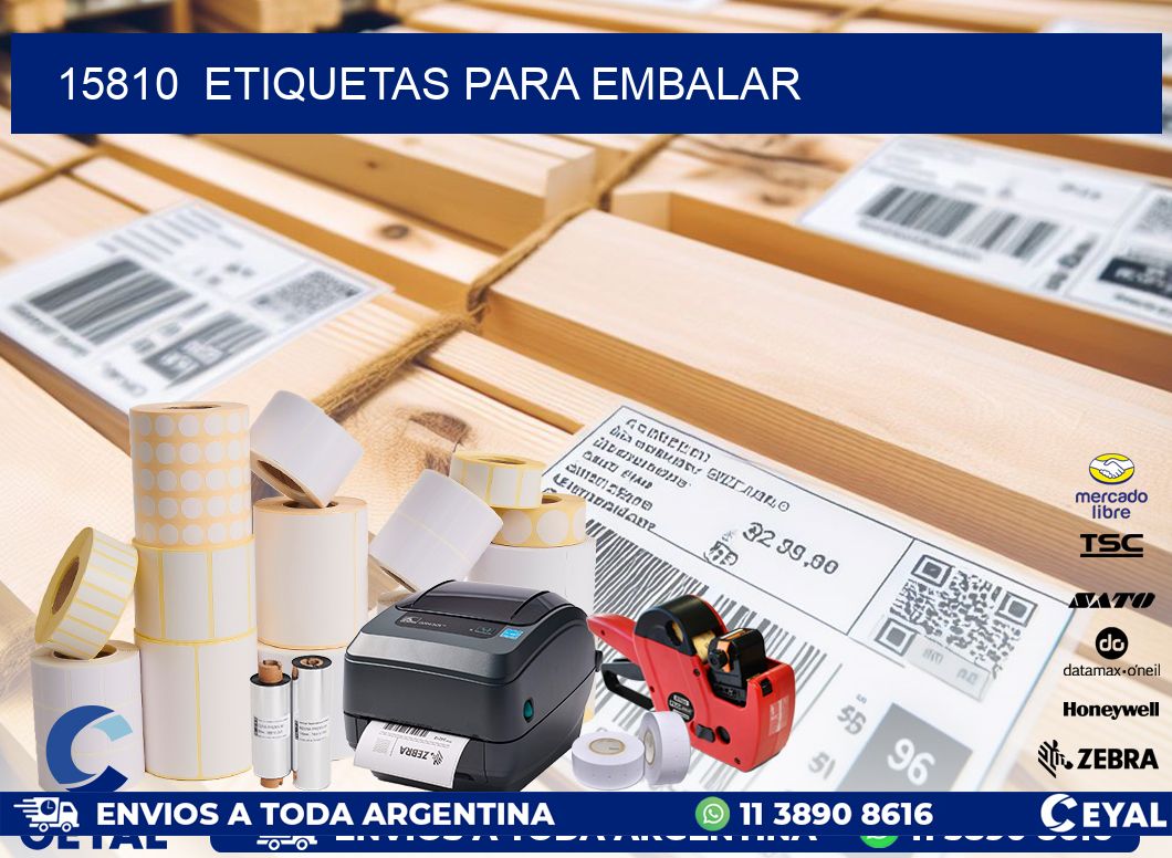 15810 ETIQUETAS PARA EMBALAR