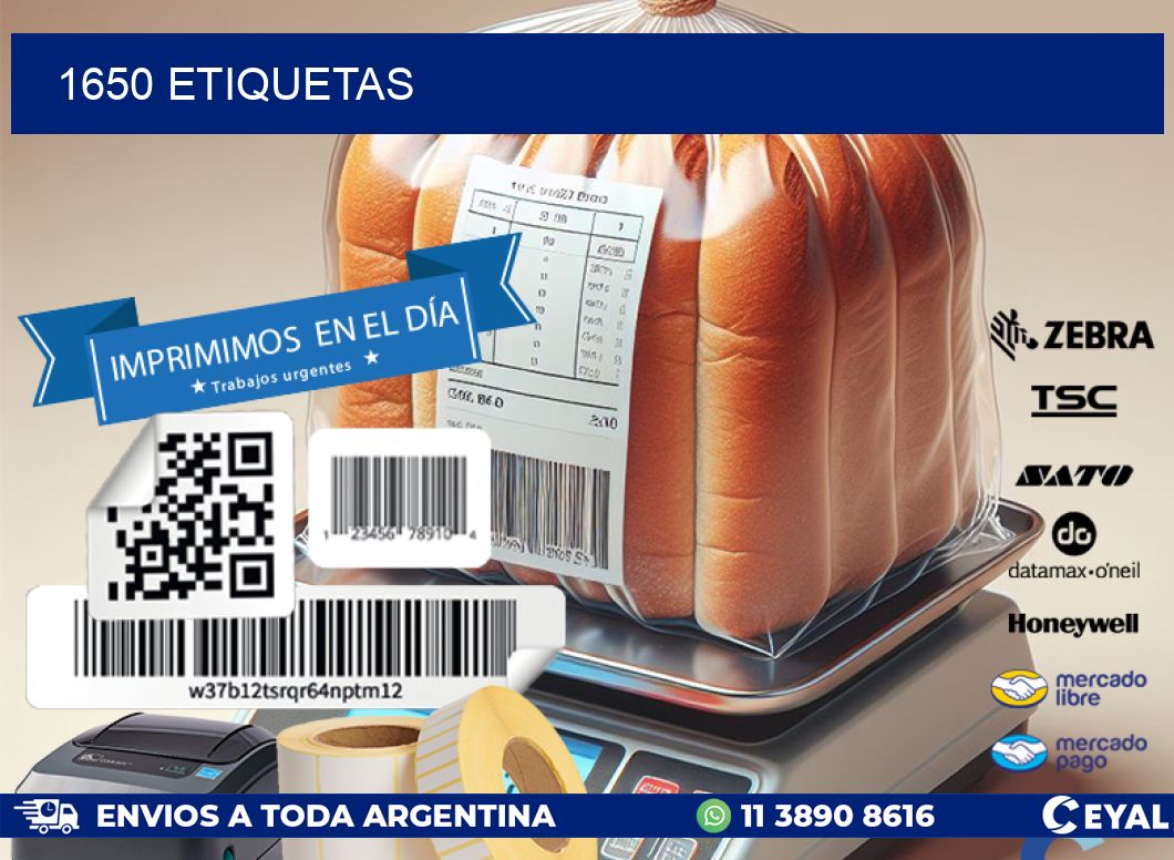 1650 ETIQUETAS