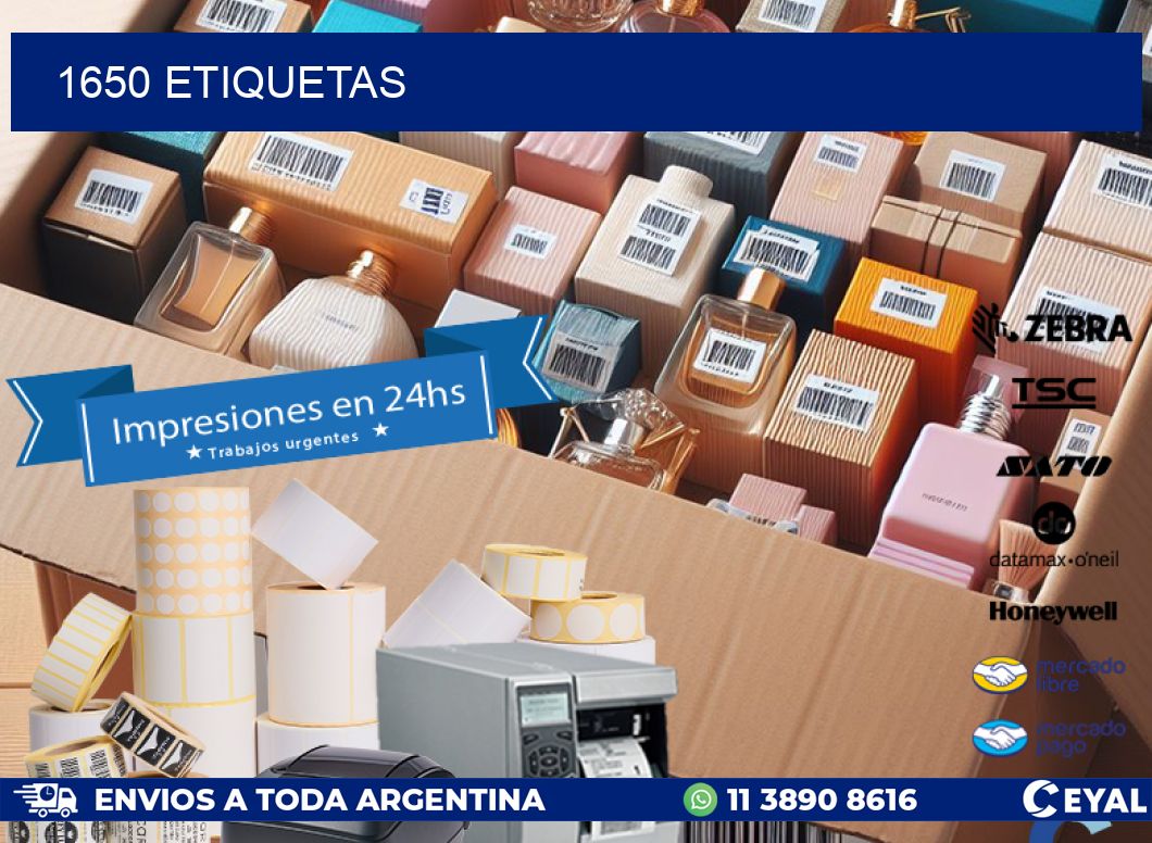 1650 ETIQUETAS