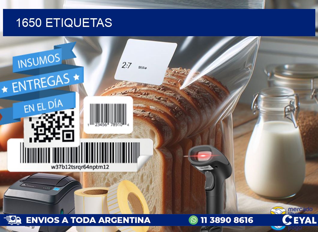 1650 ETIQUETAS