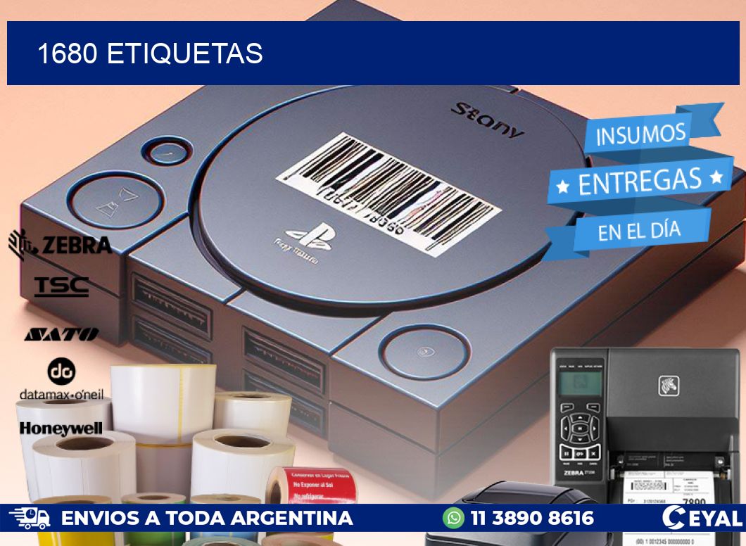 1680 ETIQUETAS