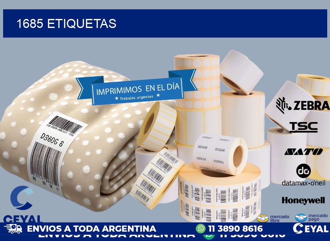 1685 ETIQUETAS
