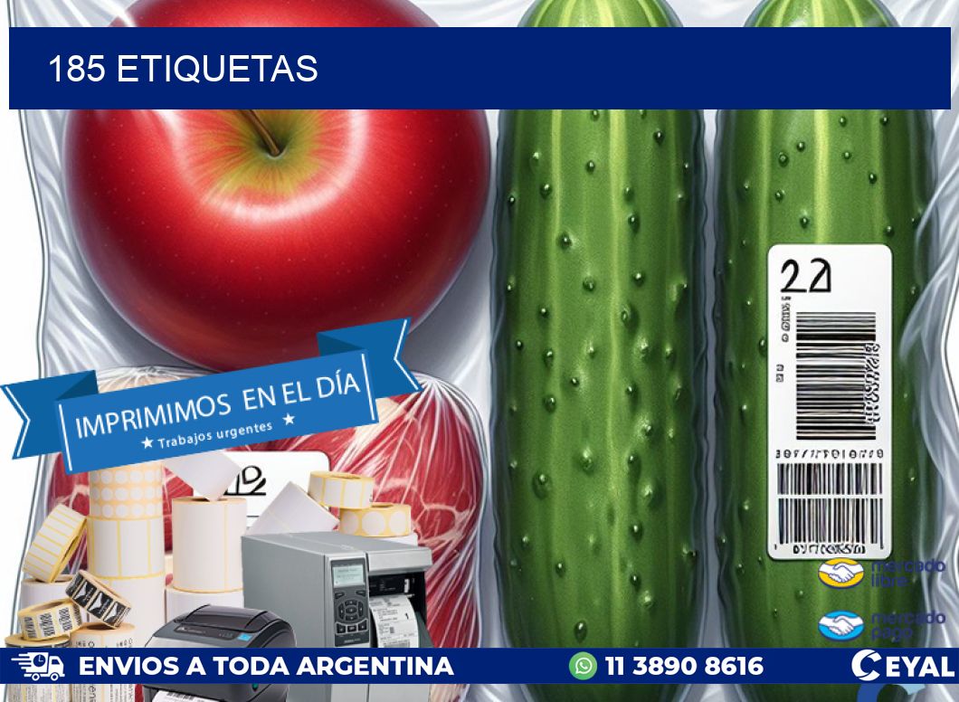 185 ETIQUETAS