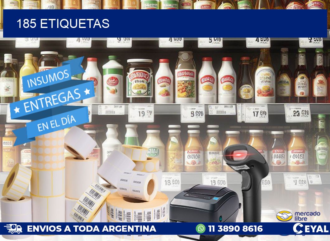 185 ETIQUETAS