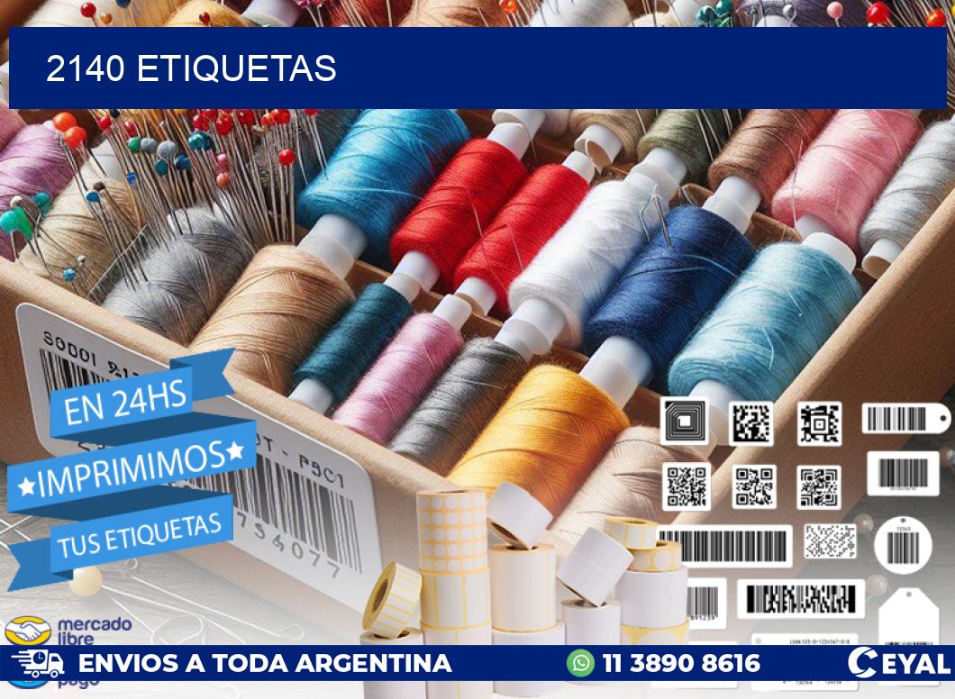 2140 ETIQUETAS