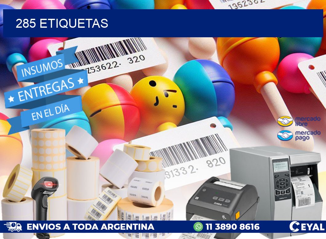 285 ETIQUETAS