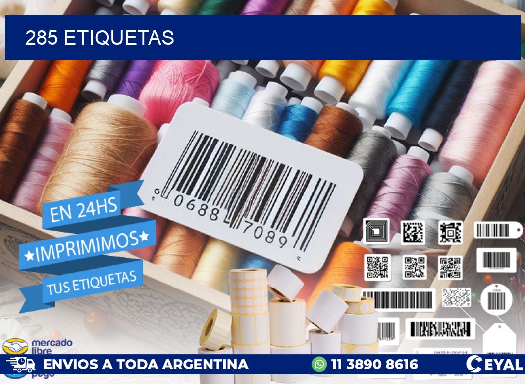 285 ETIQUETAS