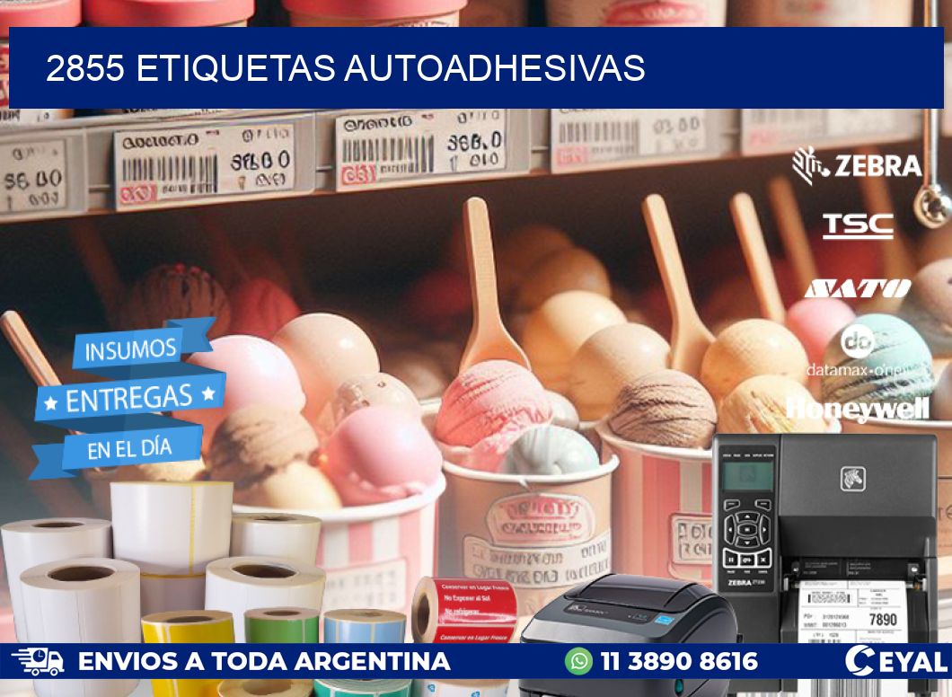 2855 ETIQUETAS AUTOADHESIVAS