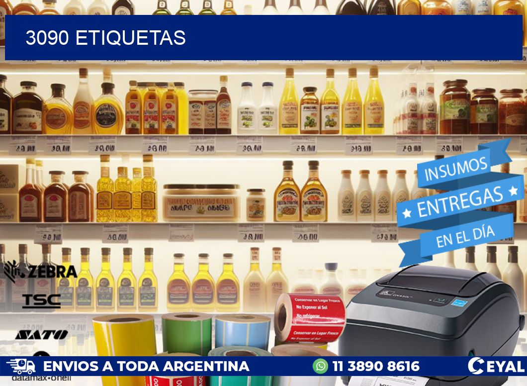 3090 ETIQUETAS
