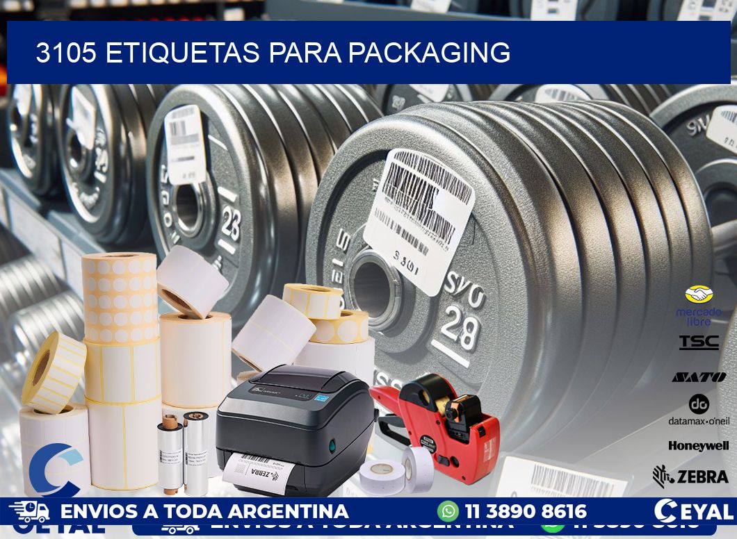 3105 ETIQUETAS PARA PACKAGING