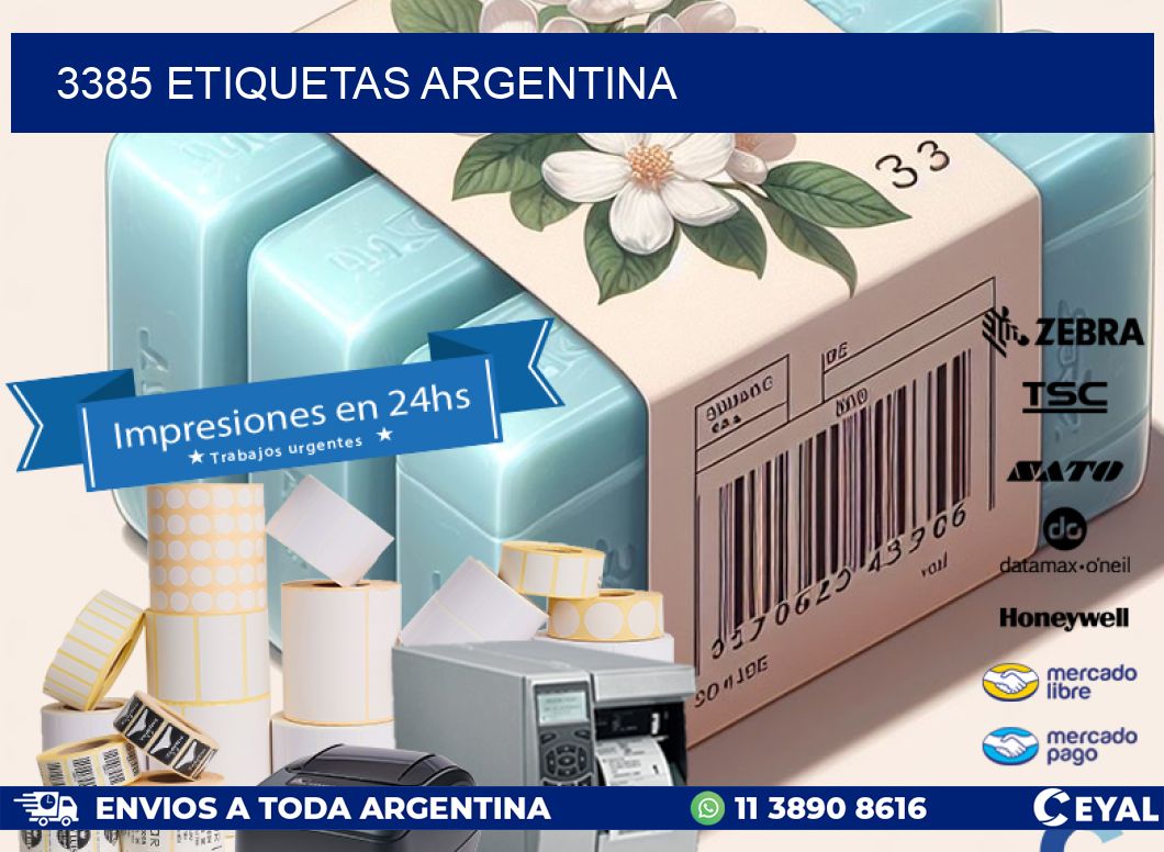 3385 ETIQUETAS ARGENTINA