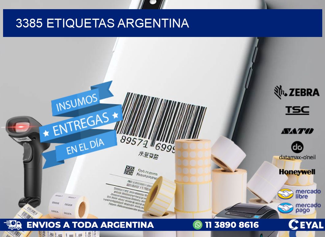 3385 ETIQUETAS ARGENTINA