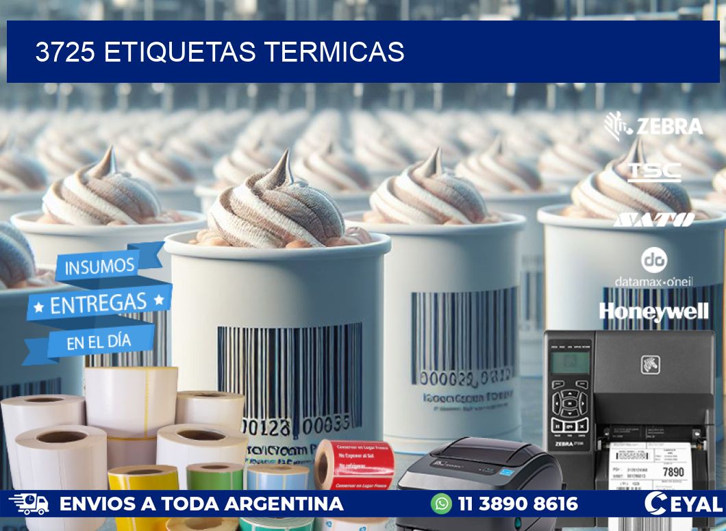 3725 ETIQUETAS TERMICAS
