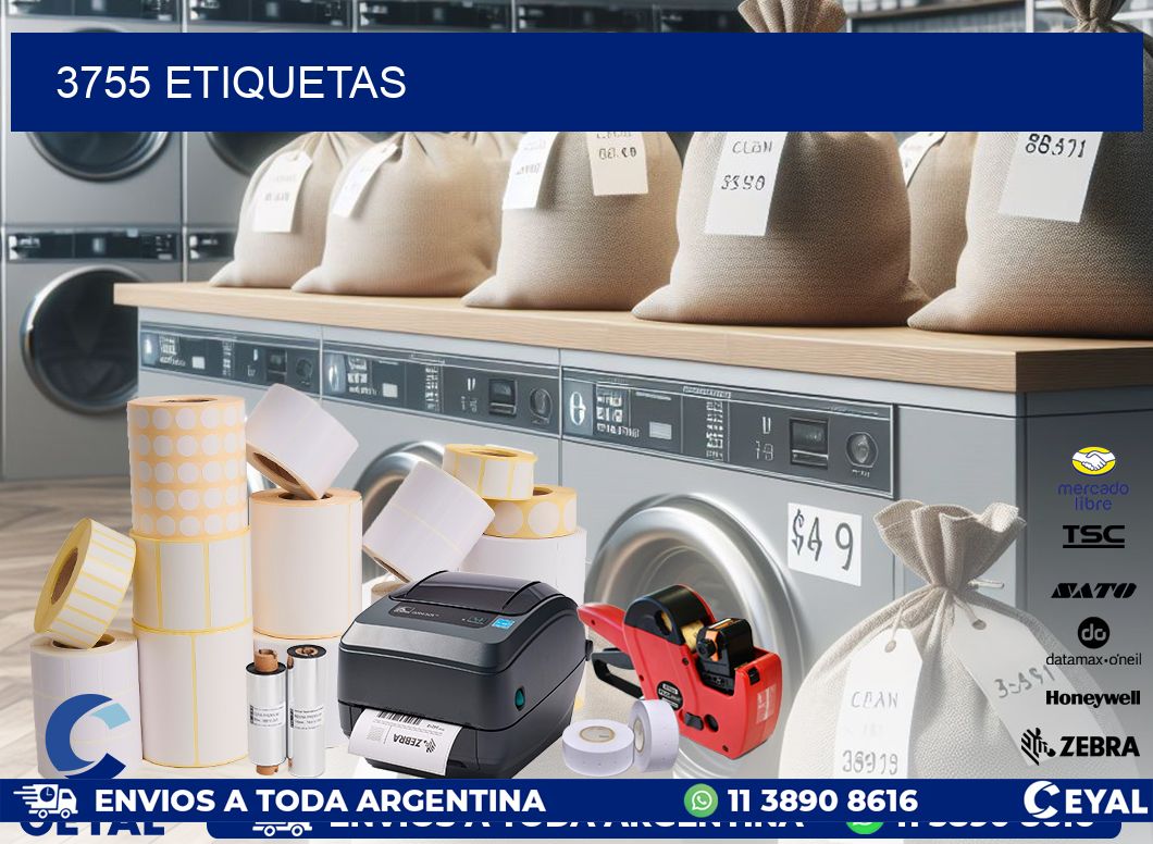 3755 ETIQUETAS