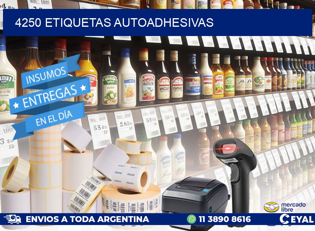 4250 ETIQUETAS AUTOADHESIVAS