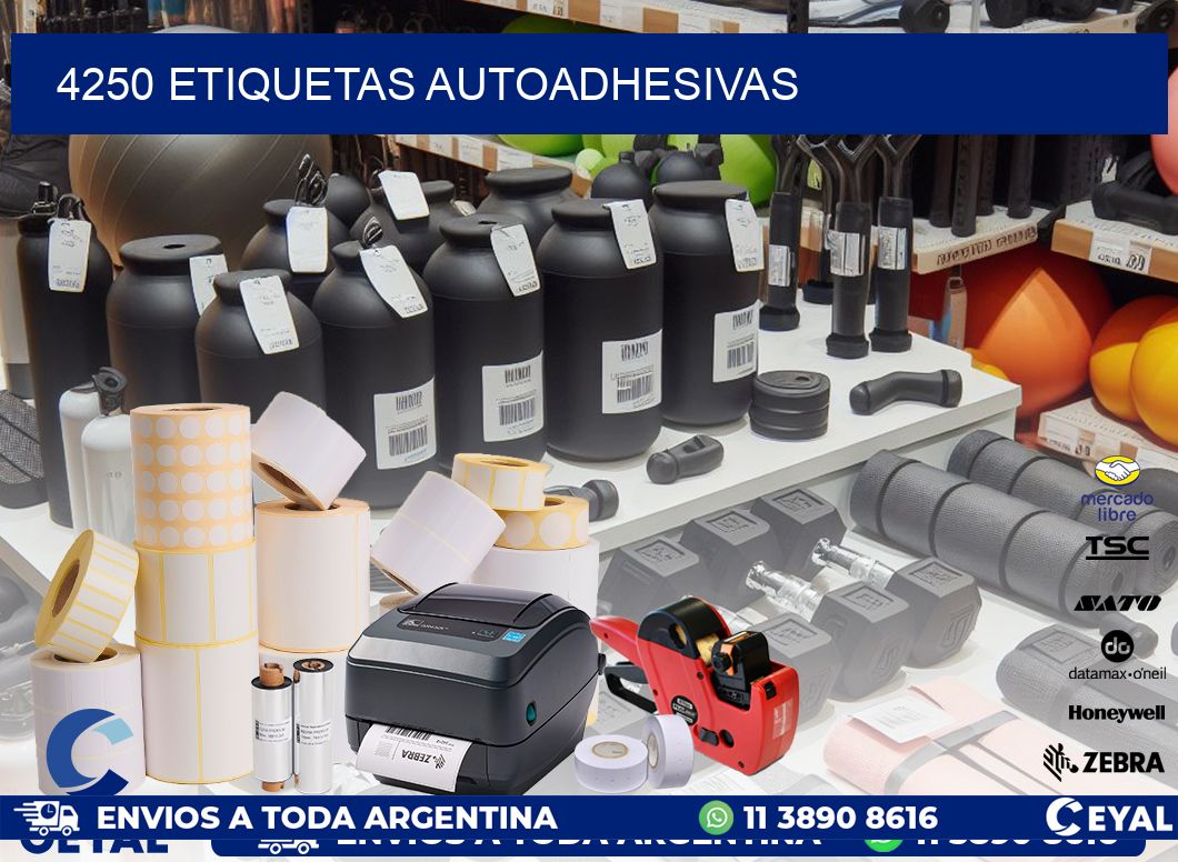 4250 ETIQUETAS AUTOADHESIVAS