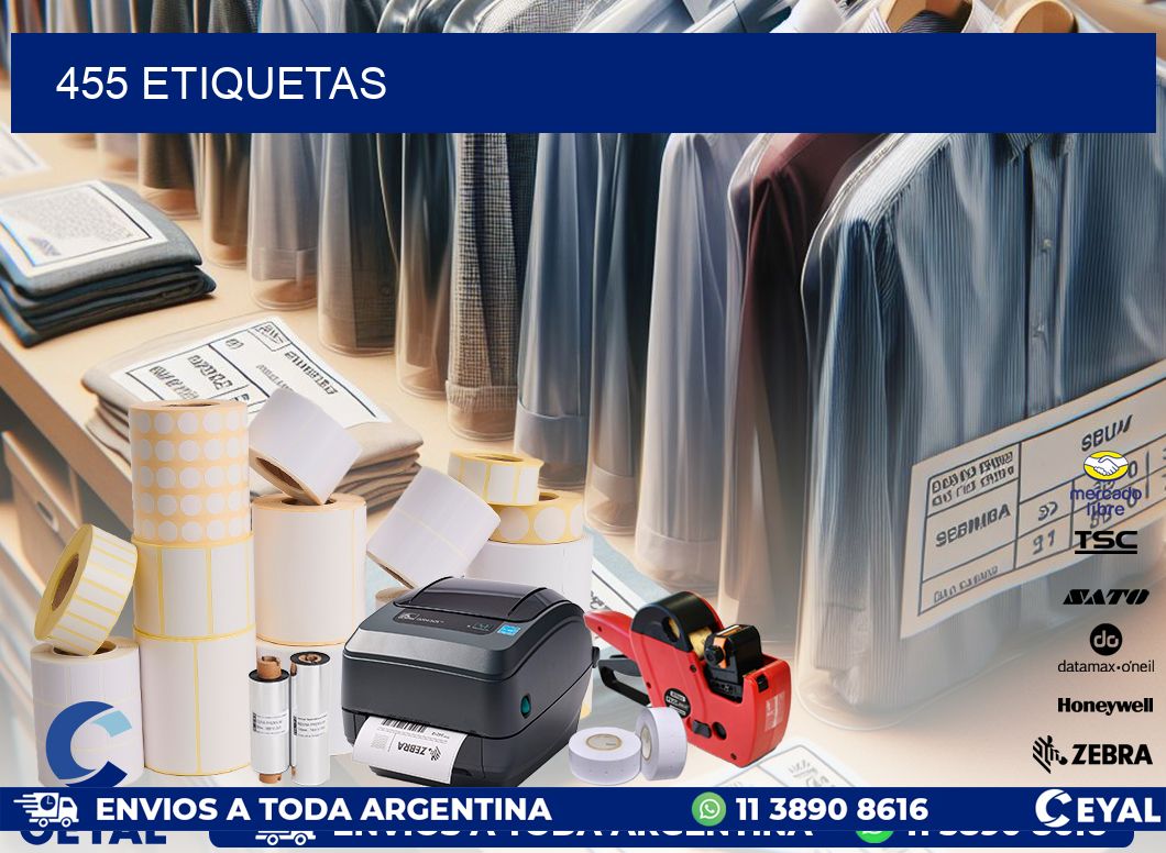 455 ETIQUETAS