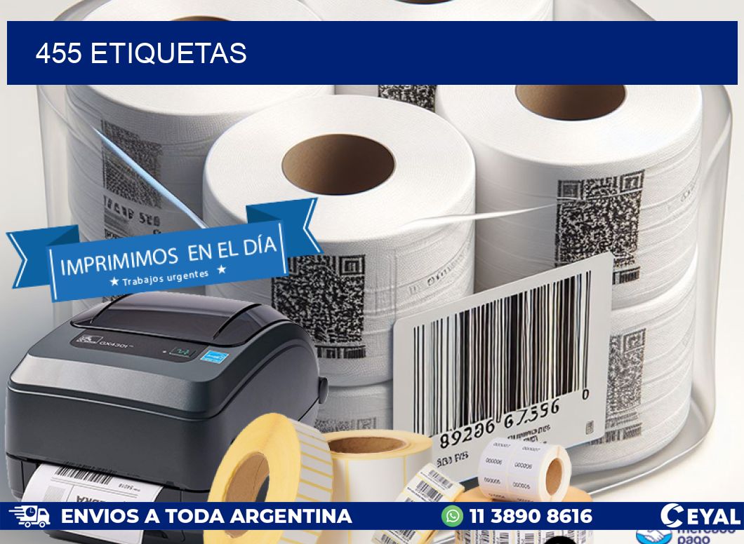455 ETIQUETAS