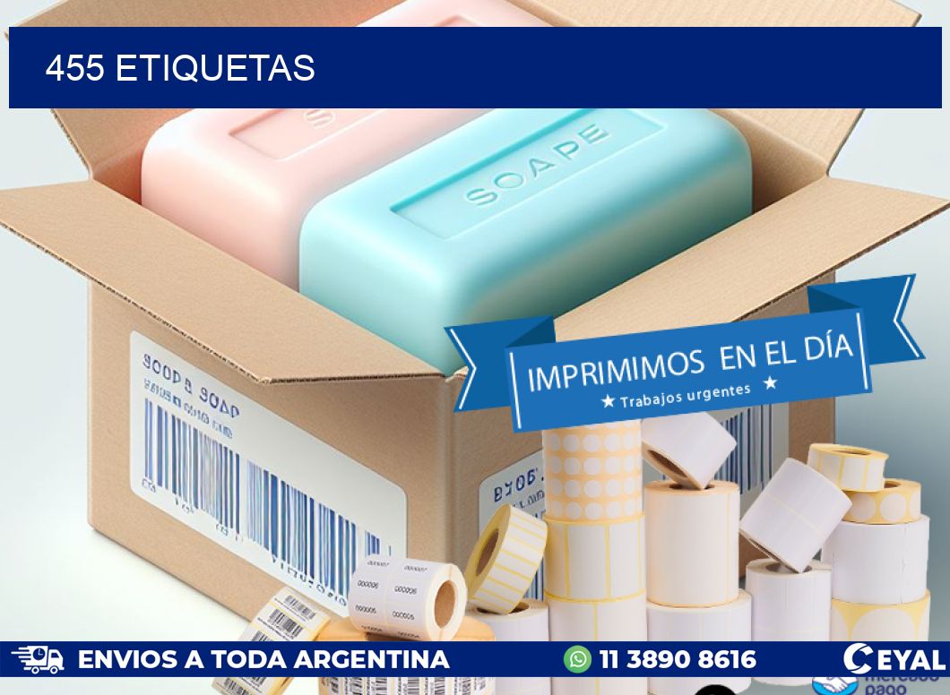 455 ETIQUETAS