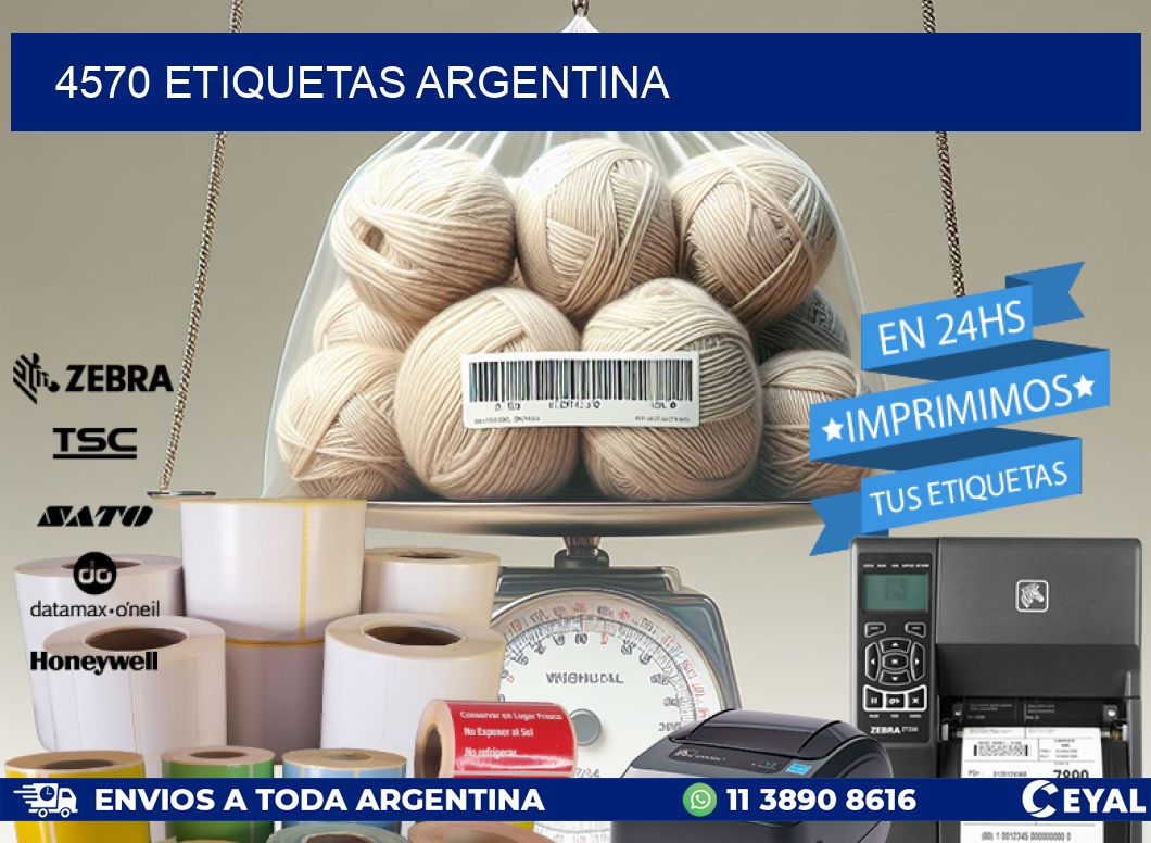 4570 ETIQUETAS ARGENTINA