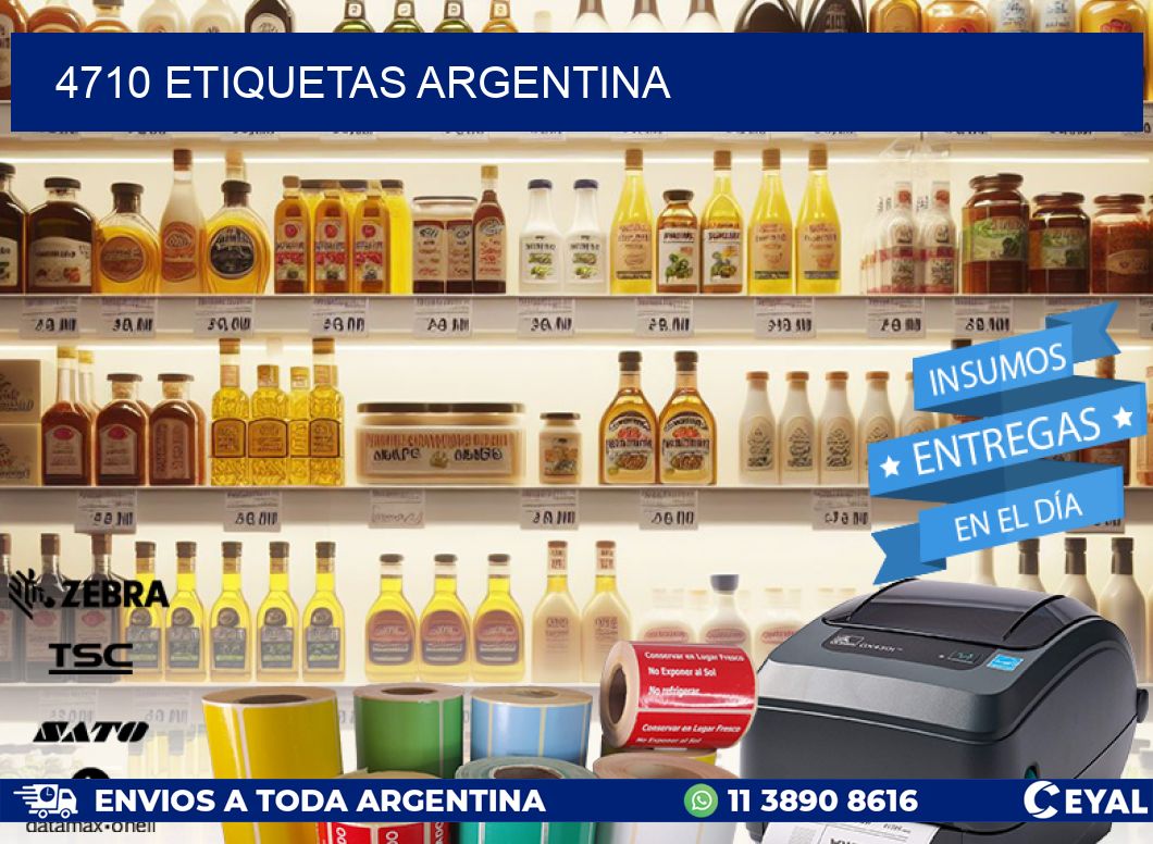 4710 ETIQUETAS ARGENTINA