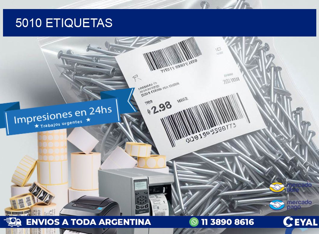 5010 ETIQUETAS