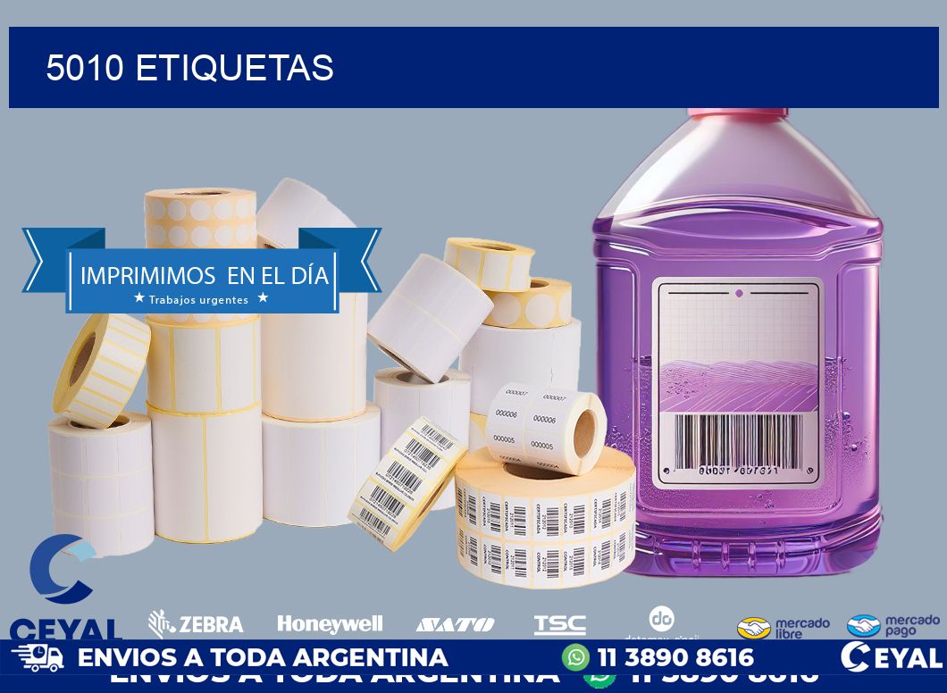 5010 ETIQUETAS