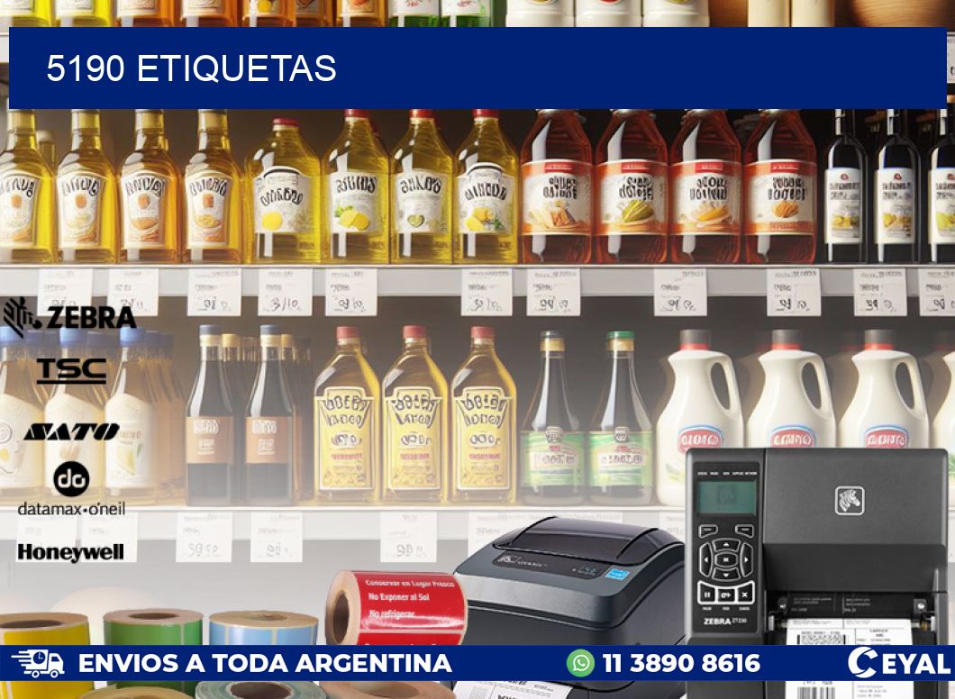 5190 ETIQUETAS