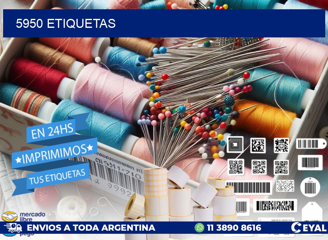 5950 ETIQUETAS