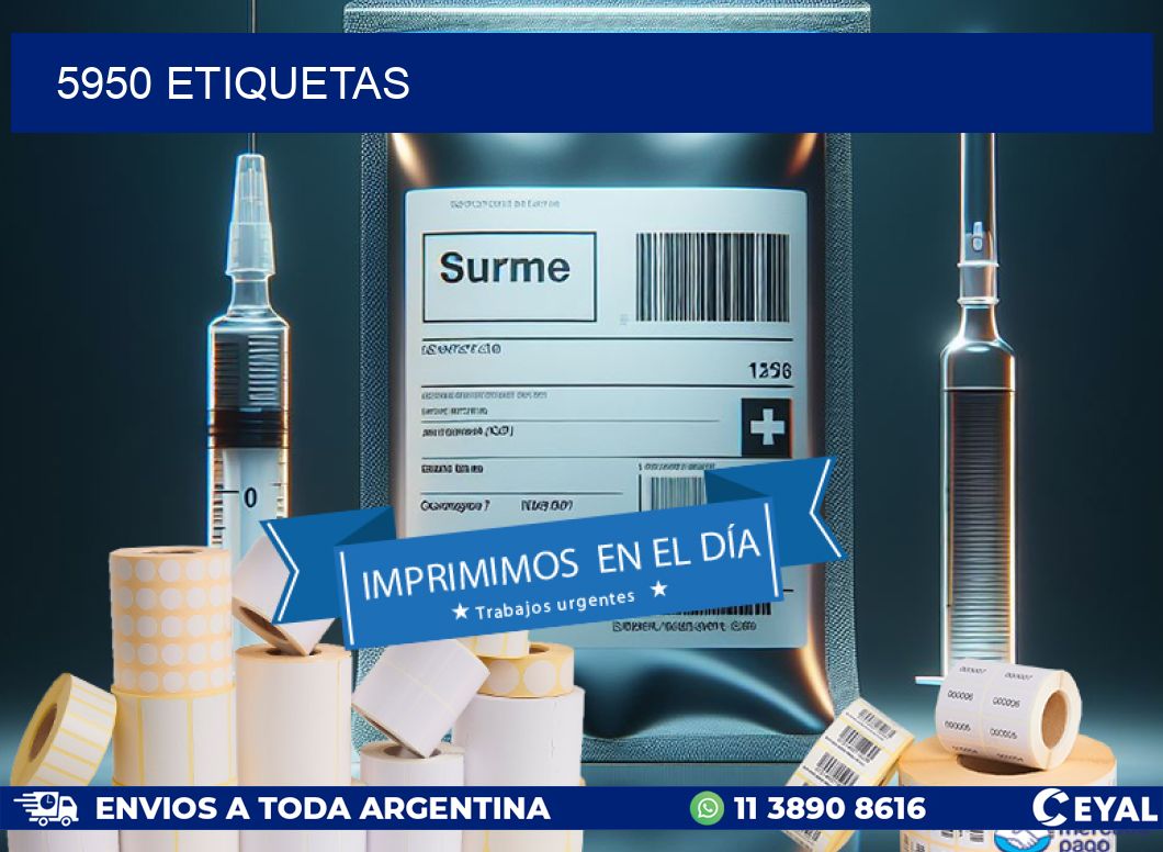 5950 ETIQUETAS