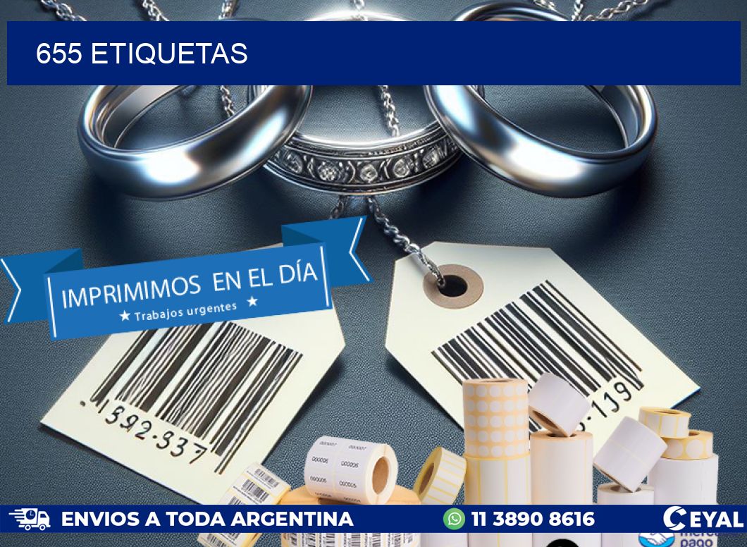 655 ETIQUETAS