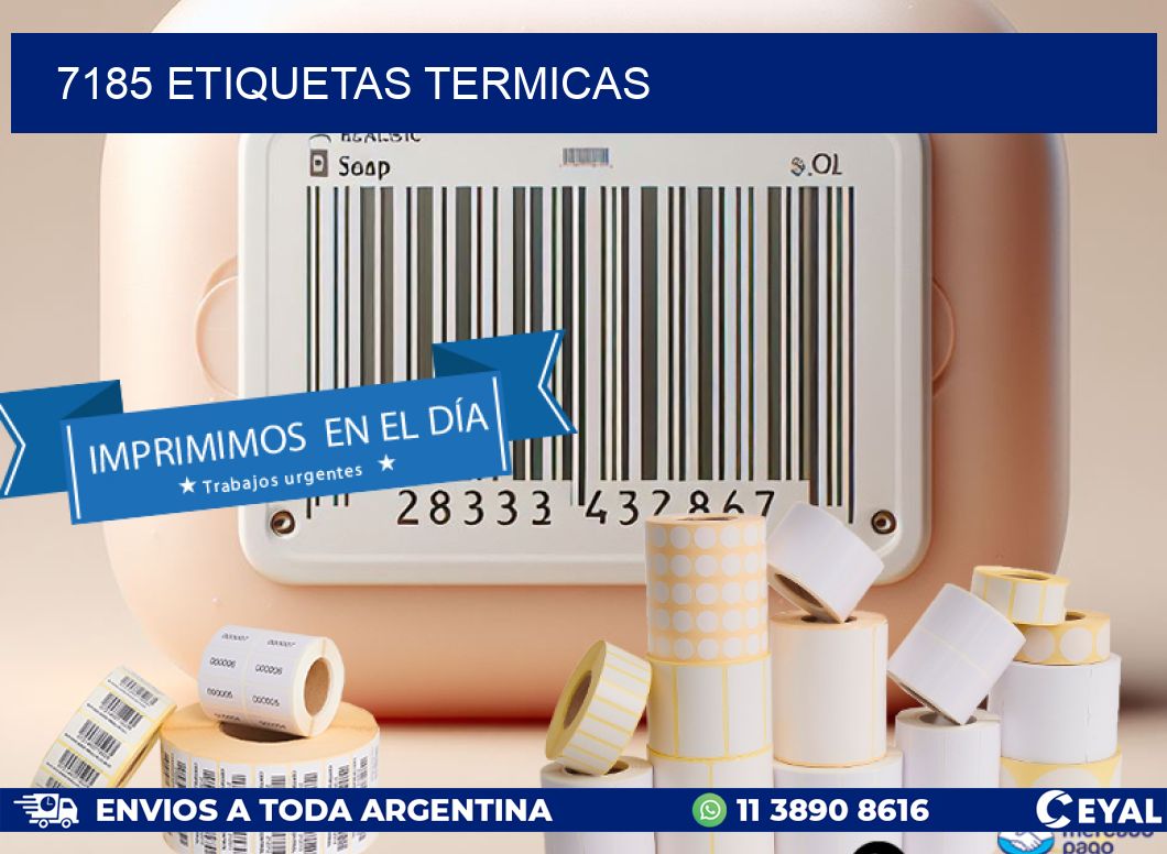 7185 ETIQUETAS TERMICAS