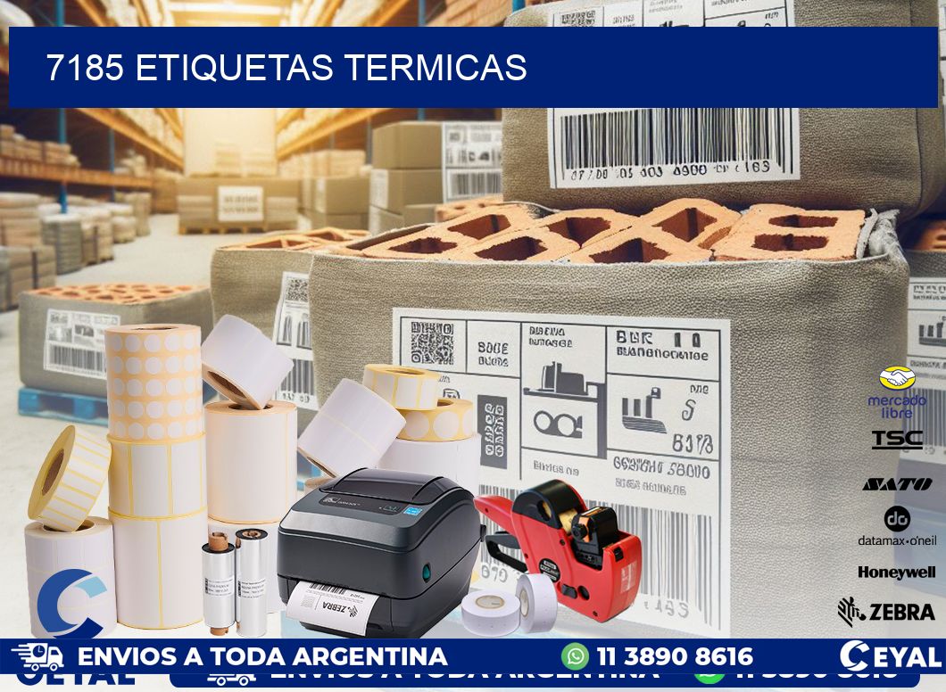 7185 ETIQUETAS TERMICAS
