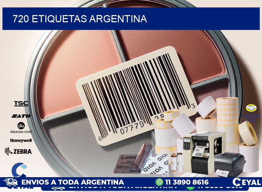 720 ETIQUETAS ARGENTINA