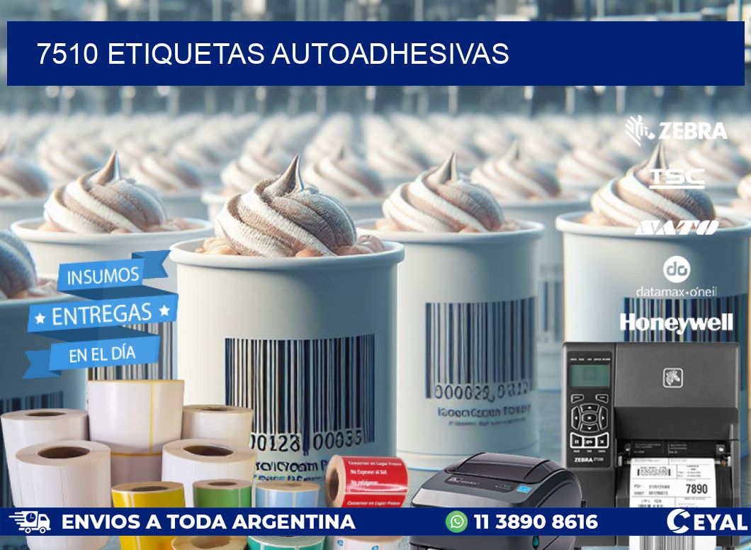 7510 ETIQUETAS AUTOADHESIVAS
