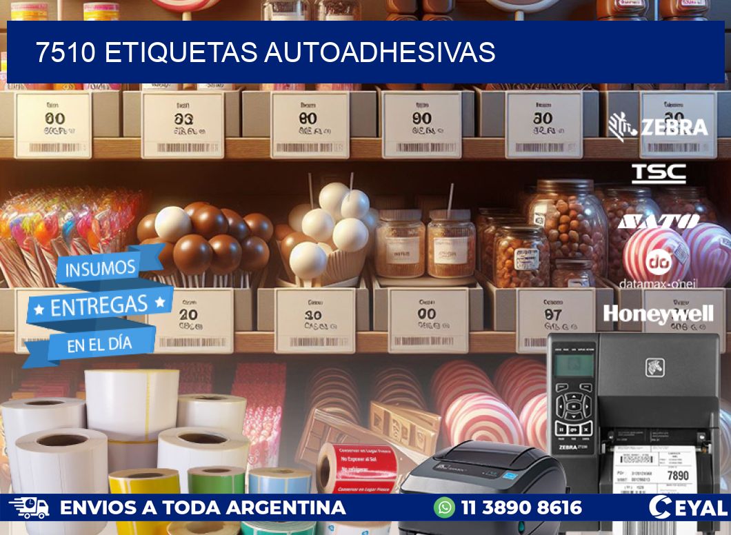 7510 ETIQUETAS AUTOADHESIVAS